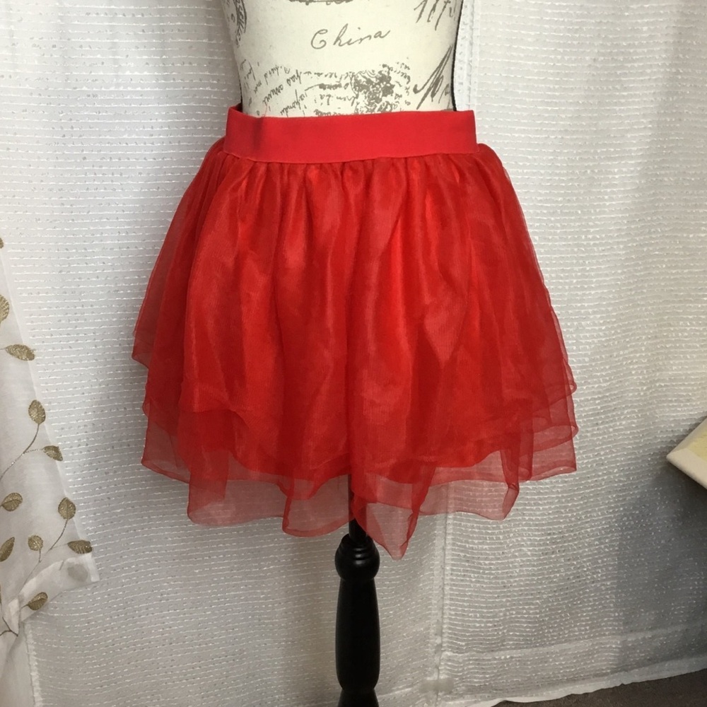 Spirit Halloween Costume Tulle Tutu Mini Skirt
